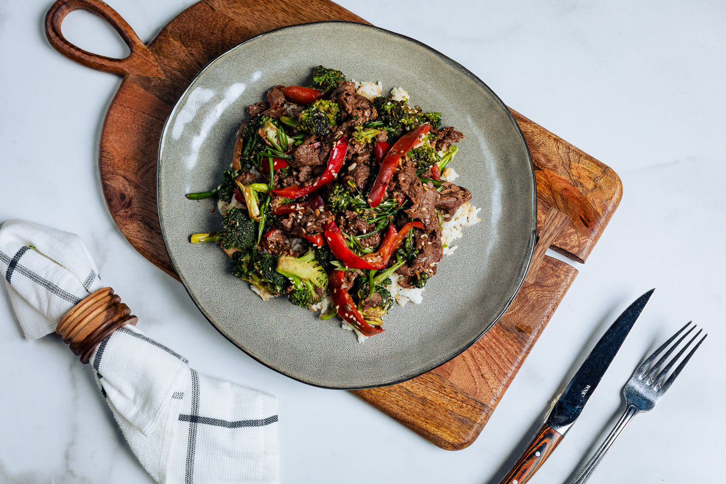 Ribeye & Broccoli Stir-Fry