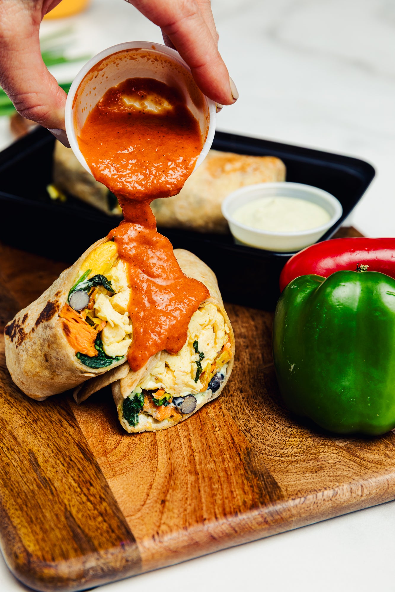 High Performance Breakfast Burrito