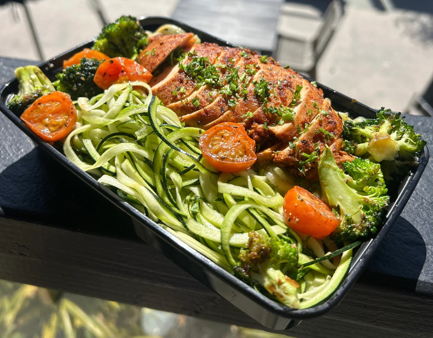 Primal Greens Chicken Pesto Pasta