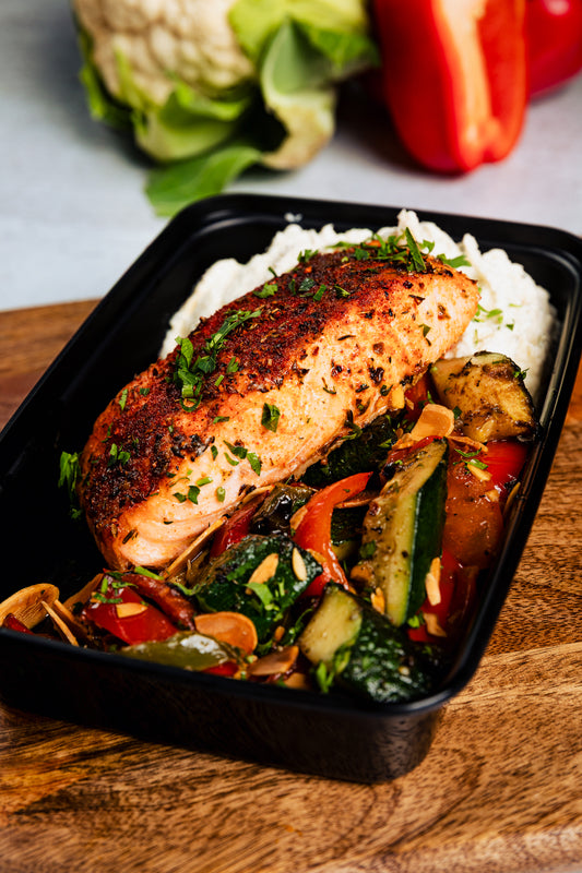 Faroe Island Salmon With Cauliflower Mashed