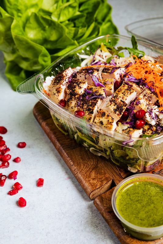 Probiotic Power Salad With Chicken