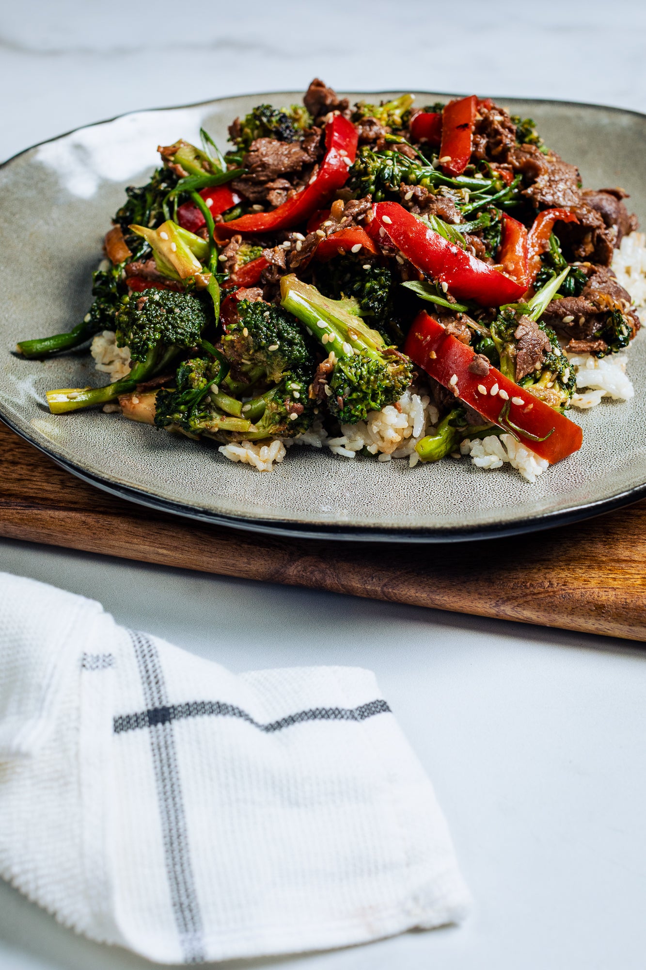 Ribeye & Broccoli Stir-Fry