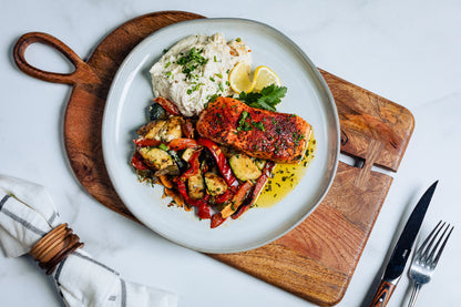 Faroe Island Salmon With Cauliflower Mashed