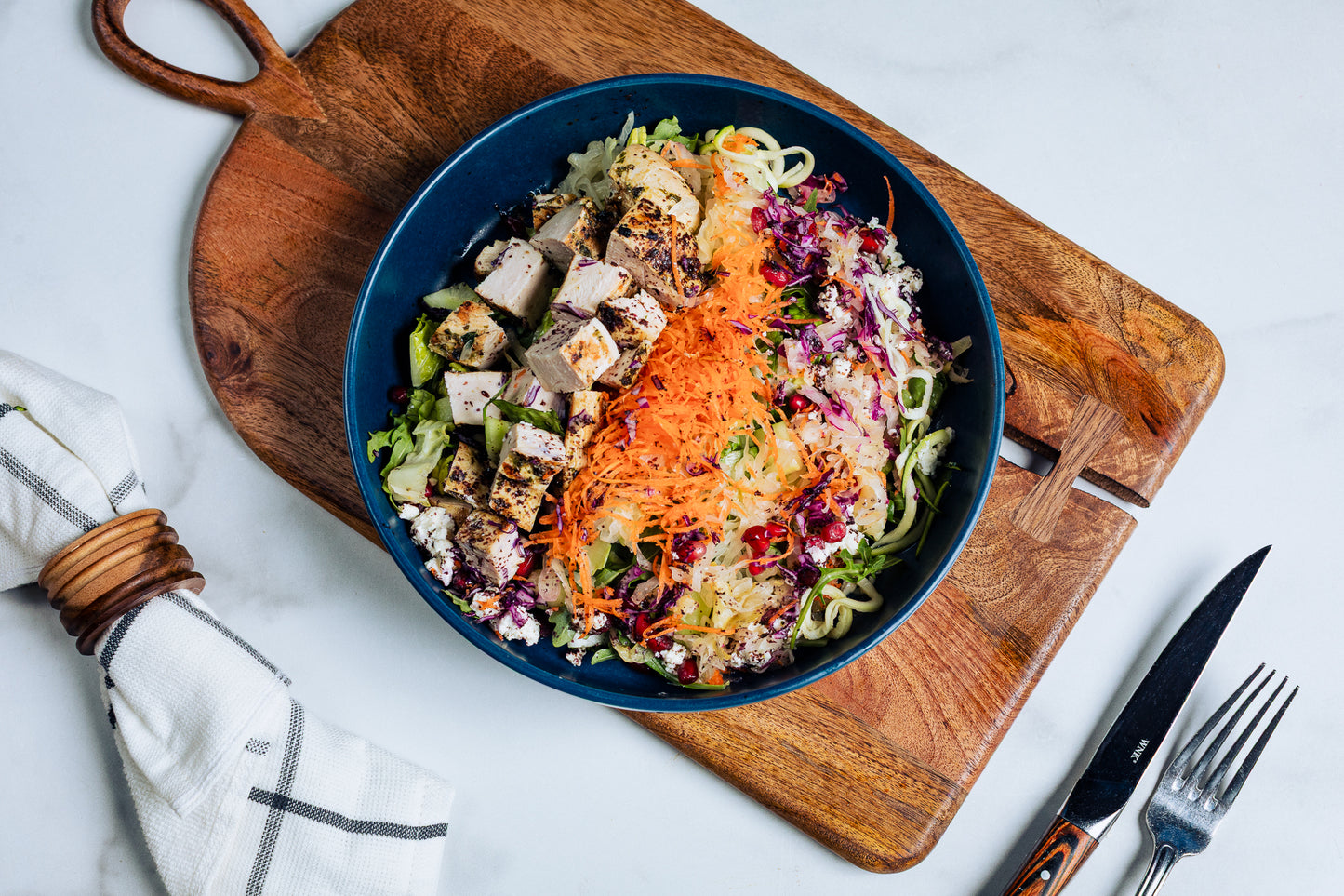 Probiotic Power Salad With Chicken