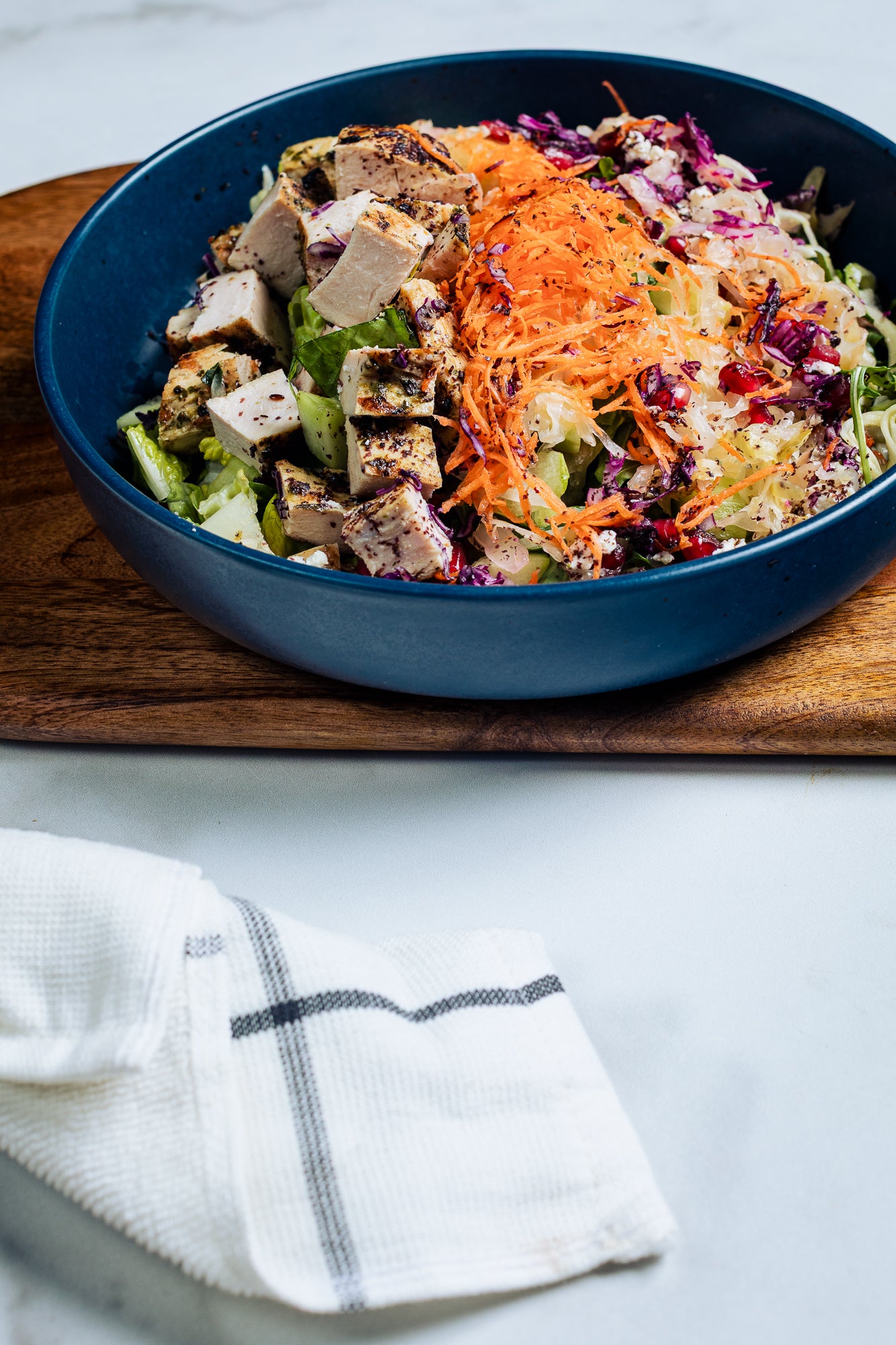 Probiotic Power Salad With Chicken
