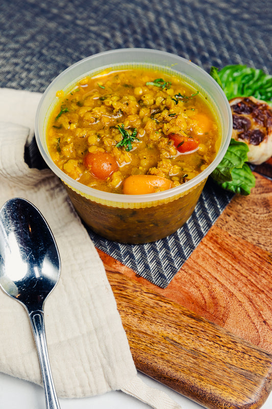 Bone-Broth Indian Lentil Soup