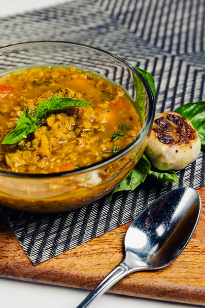 Bone-Broth Indian Lentil Soup