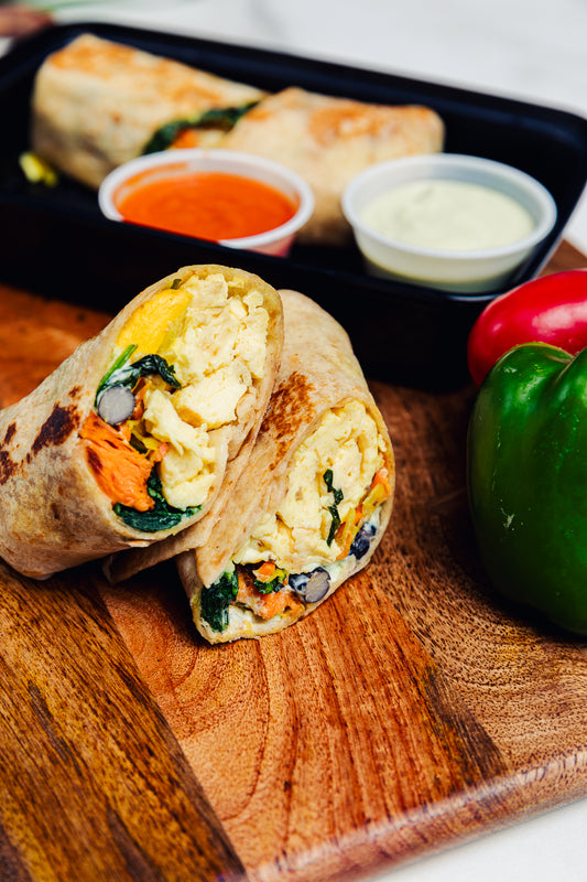 High Performance Breakfast Burrito